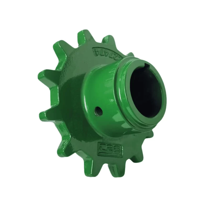 Elemento do eixo superior do alimentador em ferro fundido com tratamento térmico para John Deere – códigos H227474, HXE123463 da CBS Parts