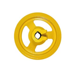 Disco do elevador de palha em ferro fundido com tratamento térmico para colheitadeiras New Holland – código original 87377125 – peça CBS Parts.